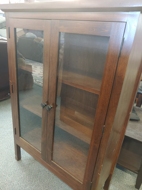 China Cabinet at a Thrift Store